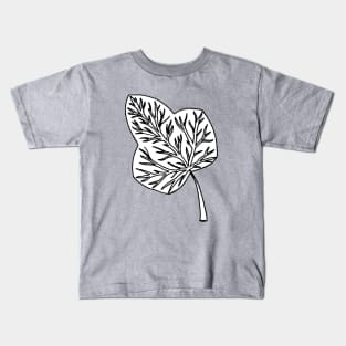 Simple ivy leaf Kids T-Shirt